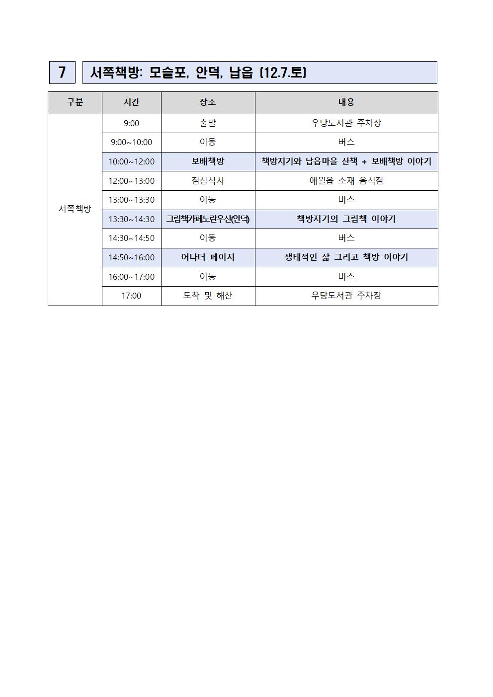 2024년「모다들엉 책방 이야기」‘우리 동네책방 여행’ 참여자 모집